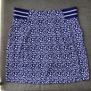 LADY HAGEN Floral Print Athletic Golf Skort